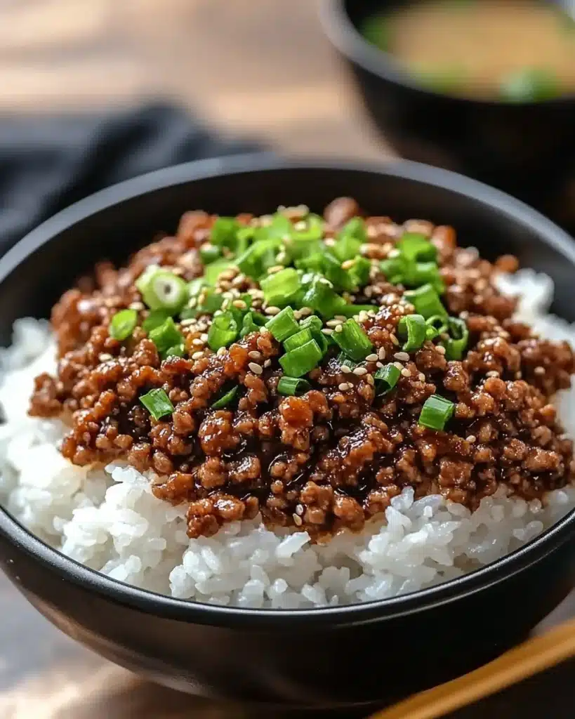 orean Ground Beef Bowl (25-Minutes) Recipe