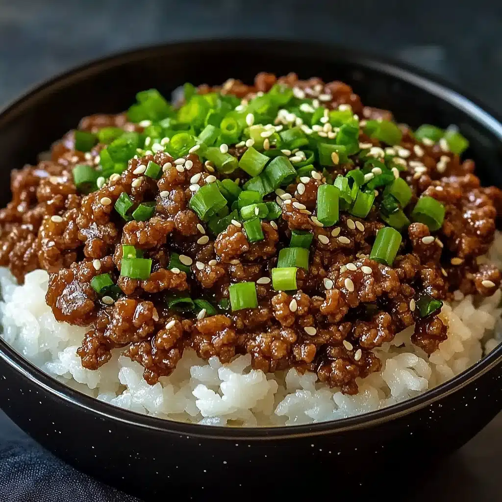 orean Ground Beef Bowl (25-Minutes) Recipe 4 orean Ground Beef Bowl (25-Minutes) Recipe - Recipe Image