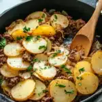 Ground Beef And Potatoes Skillet Recipe