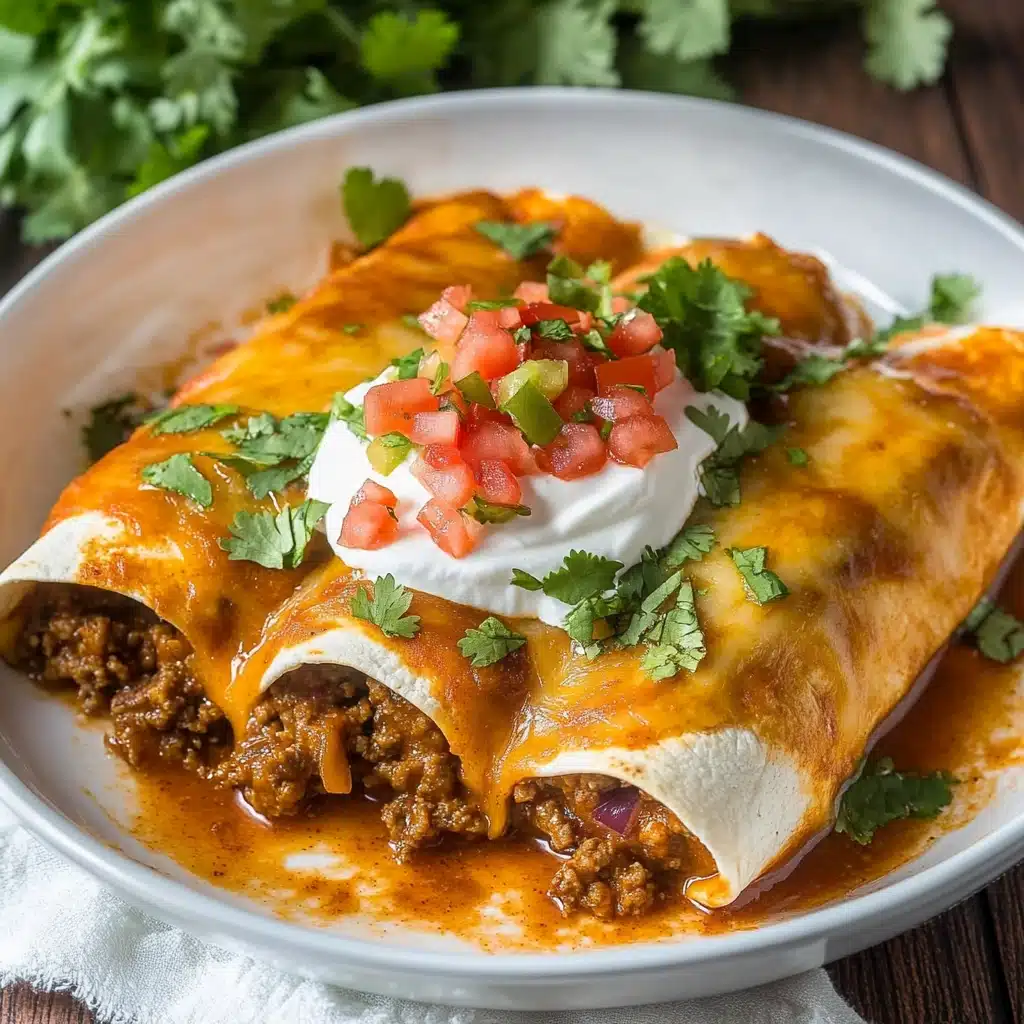 Ground Beef Enchiladas Recipe 5 Ground Beef Enchiladas Recipe - Recipe Image