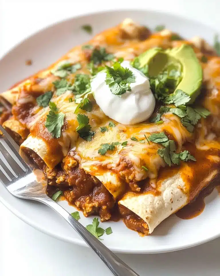 Keto Beef Enchiladas Recipe