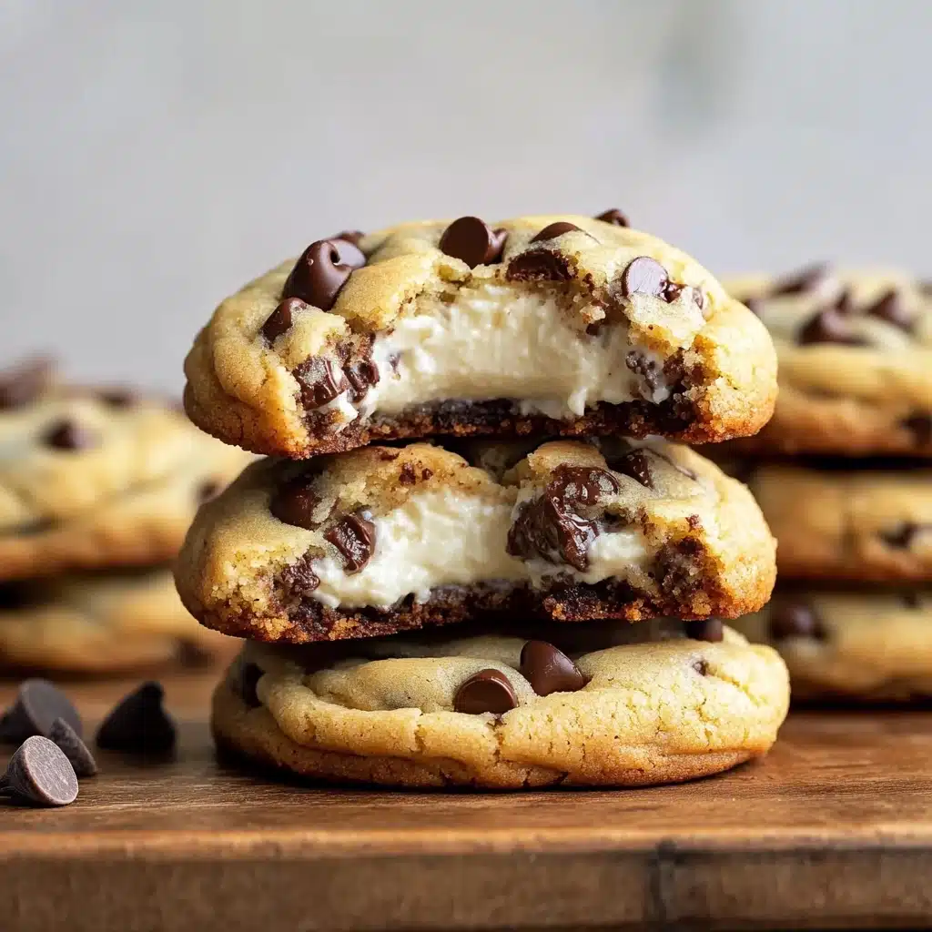 Cheesecake Stuffed Chocolate Chip Cookies Recipe 5 Cheesecake Stuffed Chocolate Chip Cookies Recipe - Recipe Image