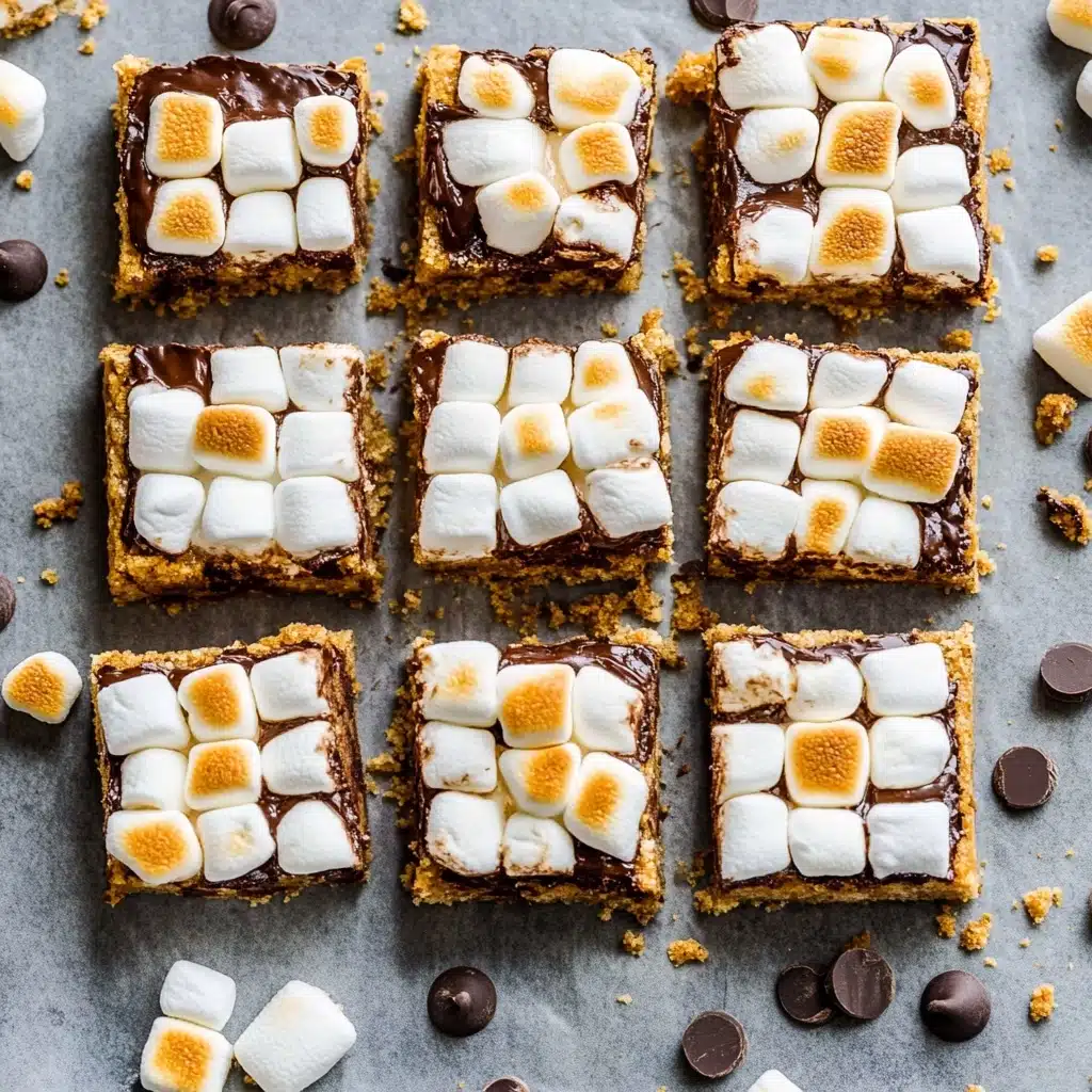 S'more Bars Recipe 4 S'more Bars Recipe - Recipe Image
