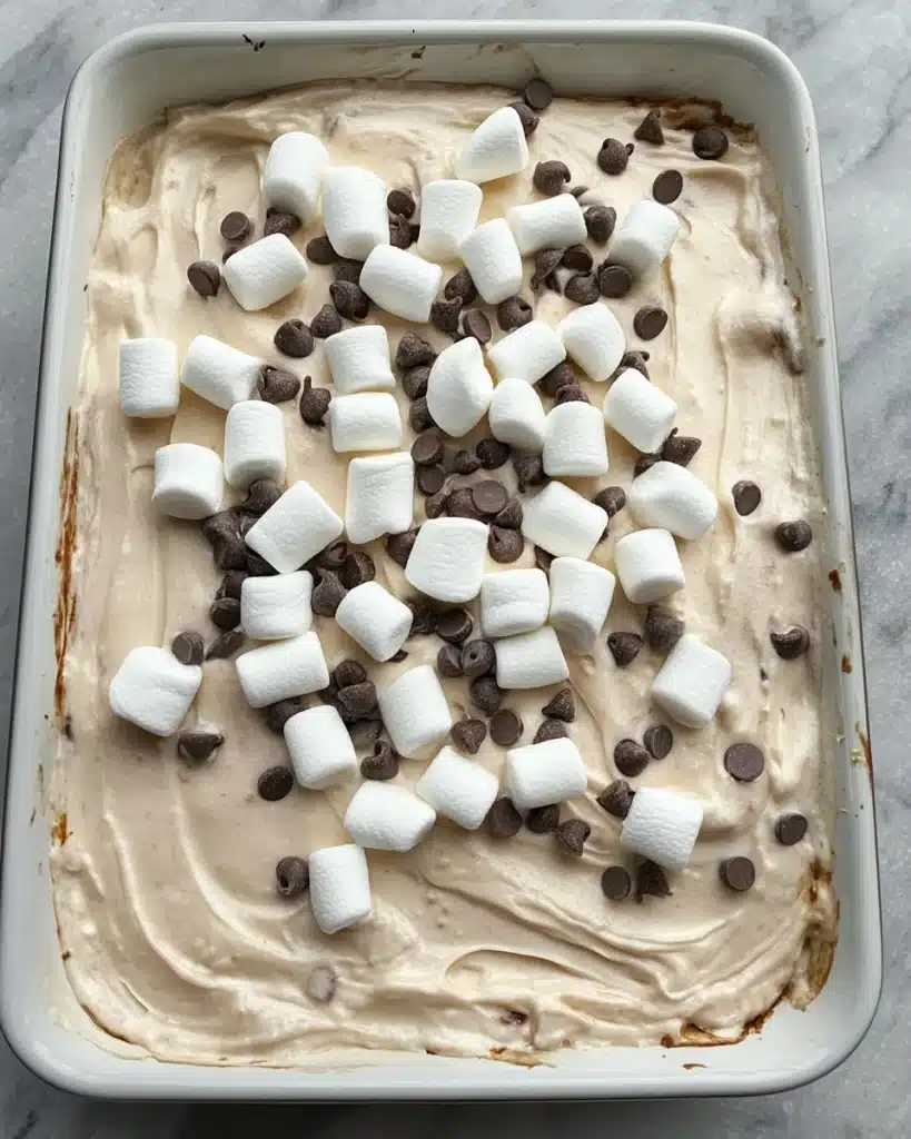 Hot Chocolate Poke Cake Recipe