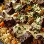 Steak & Queso Rice Recipe