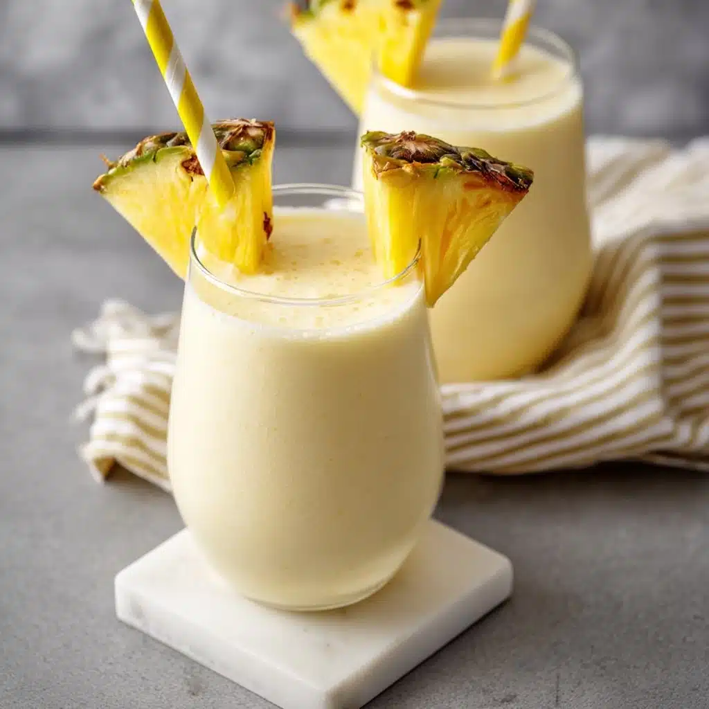 Pineapple Banana Smoothie Recipe - Recipe Image