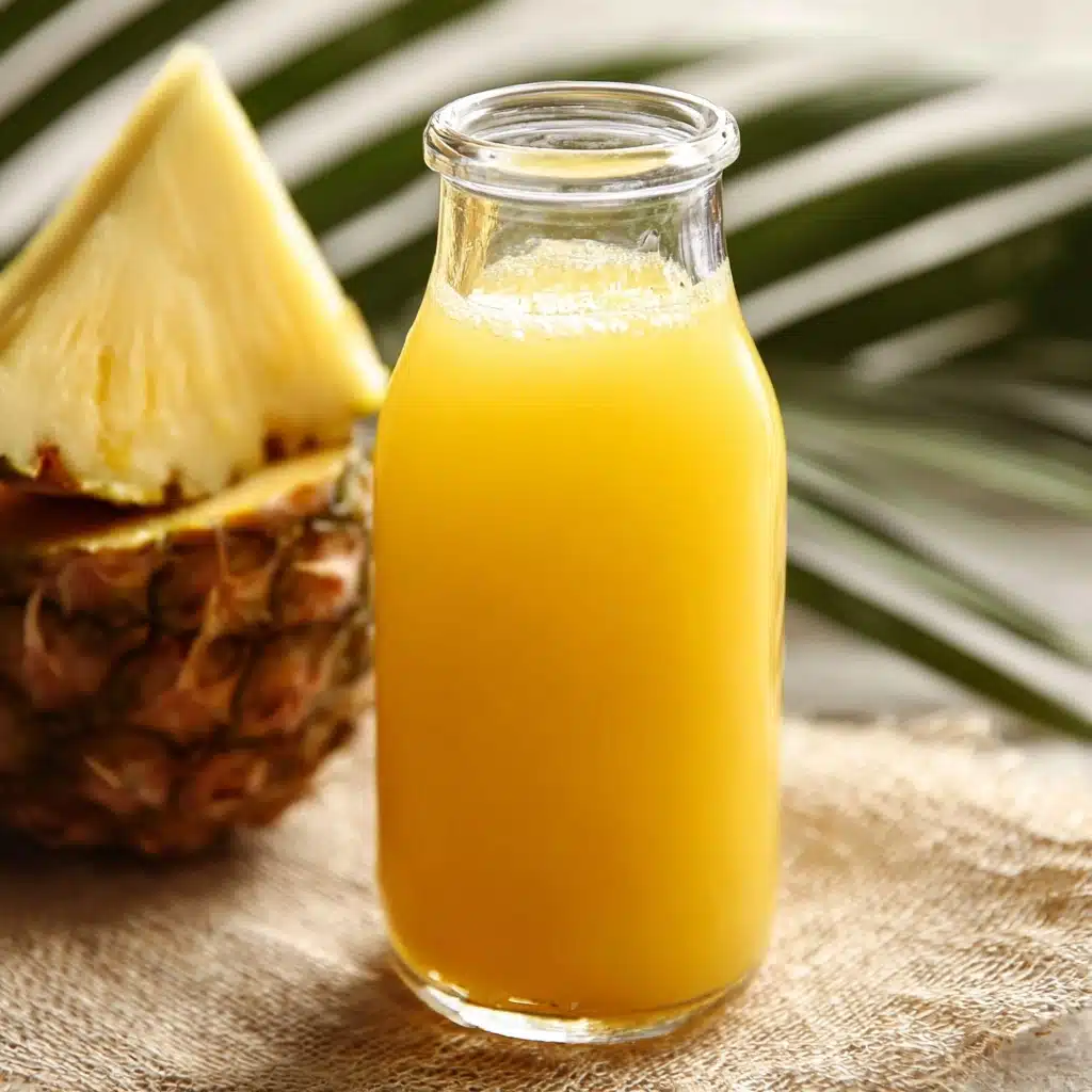 Pineapple Ginger Juice (Great for Digestion) Recipe - Recipe Image