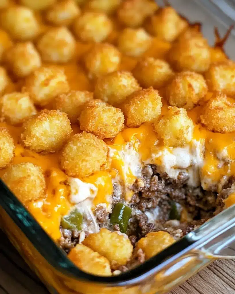 The BEST Tater Tot Casserole Recipe