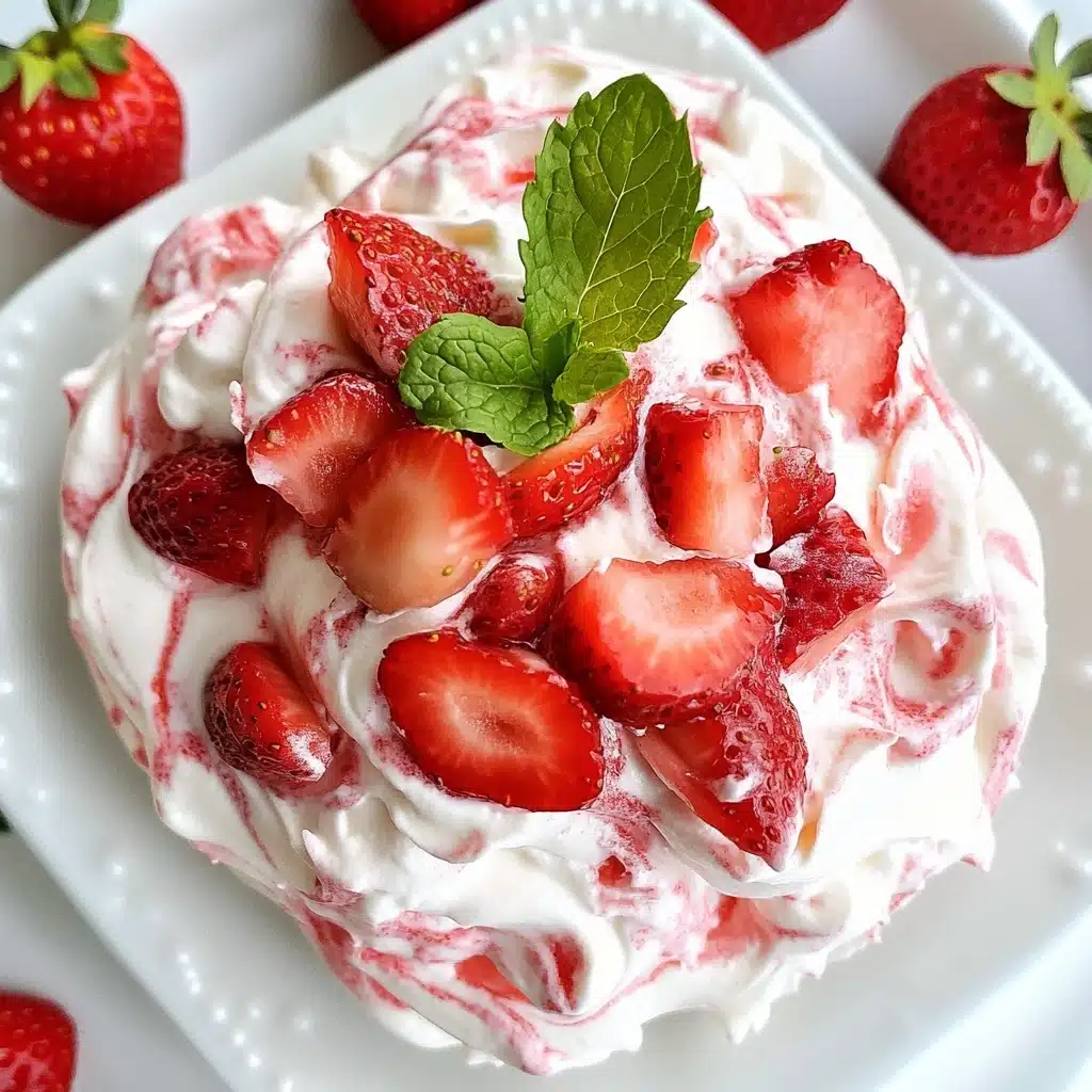 Strawberry Cheesecake Fluff Recipe 4 Strawberry Cheesecake Fluff Recipe - Recipe Image
