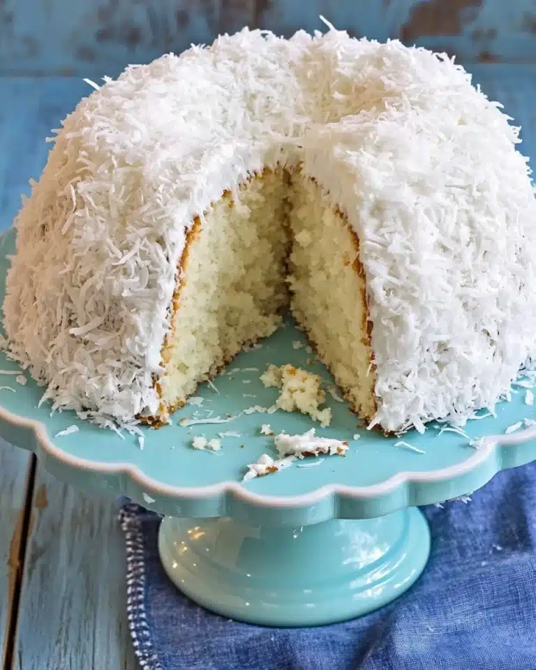 COCONUT CLOUD CAKE Recipe