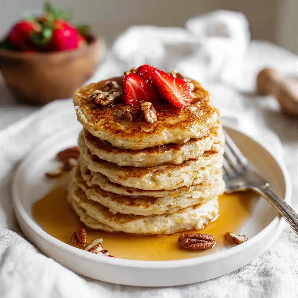 Oatmeal Pancakes Recipe - Recipe Image