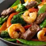 STEAK AND SHRIMP STIR FRY Recipe