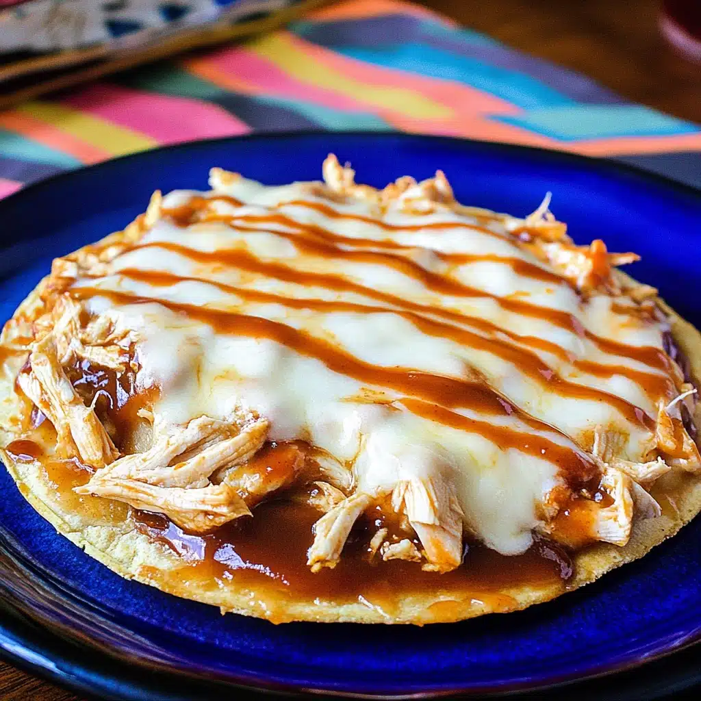 BBQ Chicken Tostadas Recipe 5 BBQ Chicken Tostadas Recipe - Recipe Image