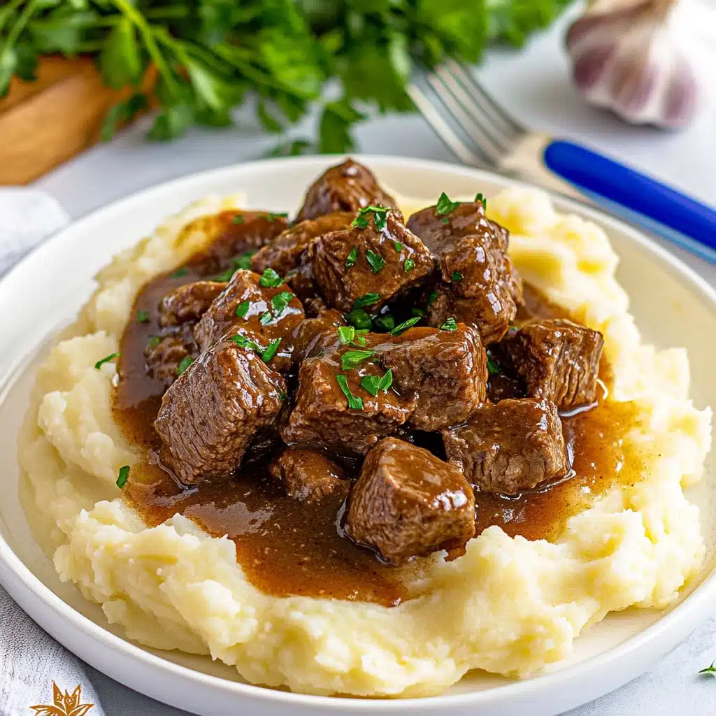Slow Cooker Garlic Butter Steak Bites Recipe 5 Slow Cooker Garlic Butter Steak Bites Recipe - Recipe Image