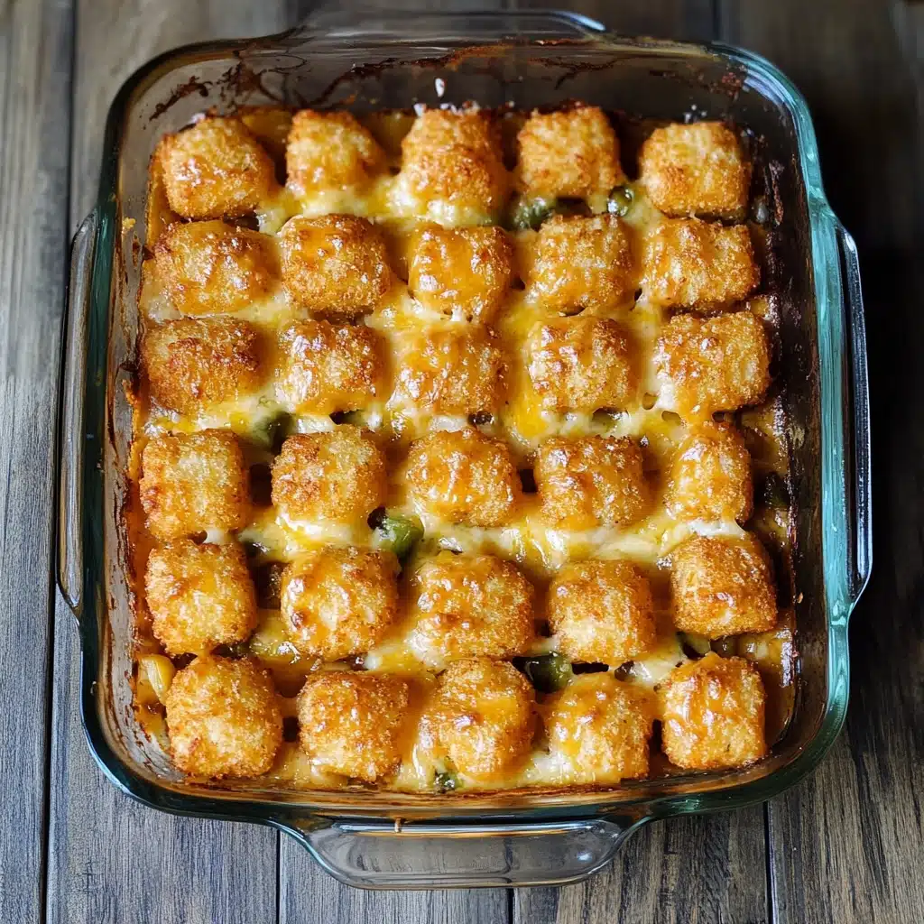 The BEST Tater Tot Casserole Recipe - Recipe Image