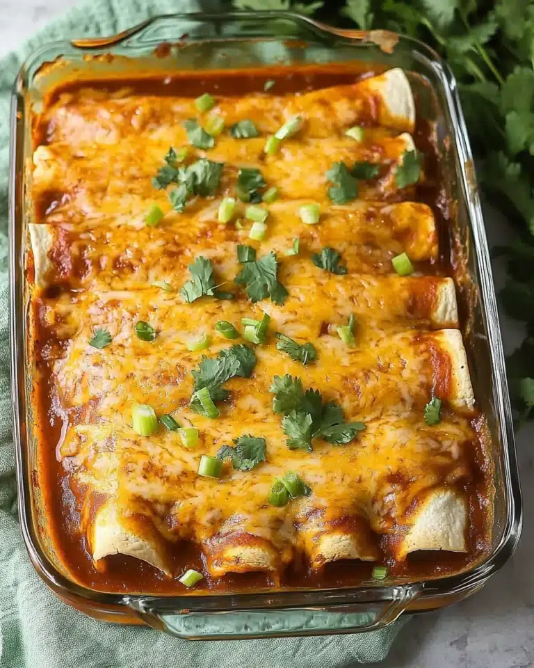 Ground Beef Enchiladas Recipe