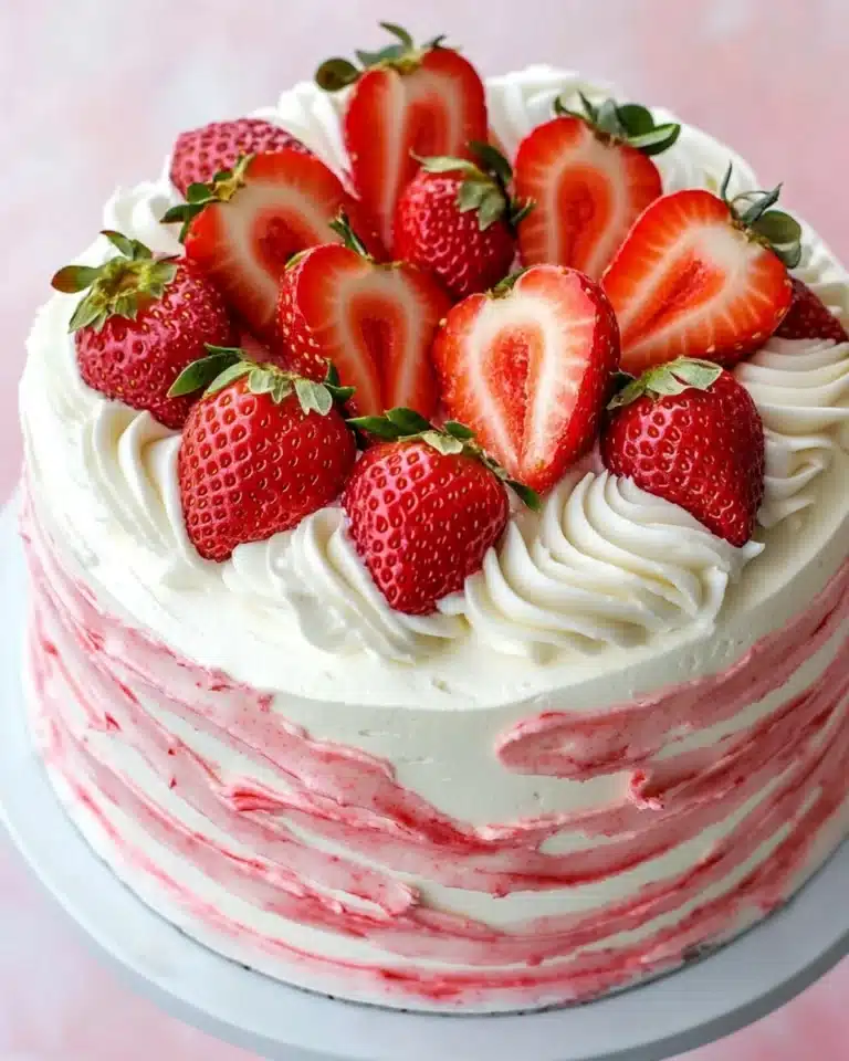 Strawberry Shortcake Cake Recipe