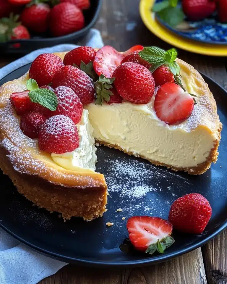3 ingredient greek yogurt cake (no sugar added + low carb) Recipe