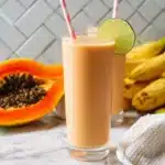 Vibrant Papaya Turmeric Smoothie! Recipe