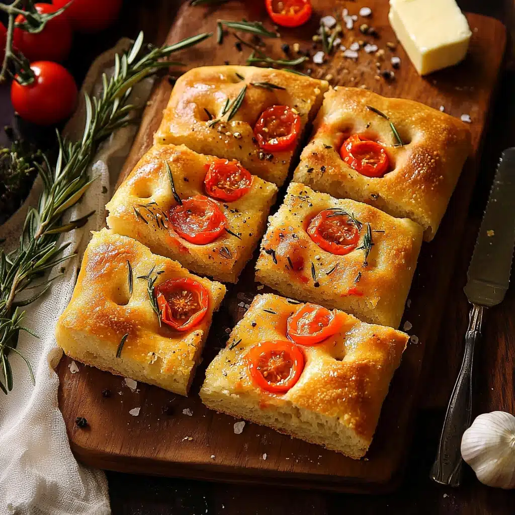 Rosemary Garlic Focaccia Recipe 4 Rosemary Garlic Focaccia Recipe - Recipe Image