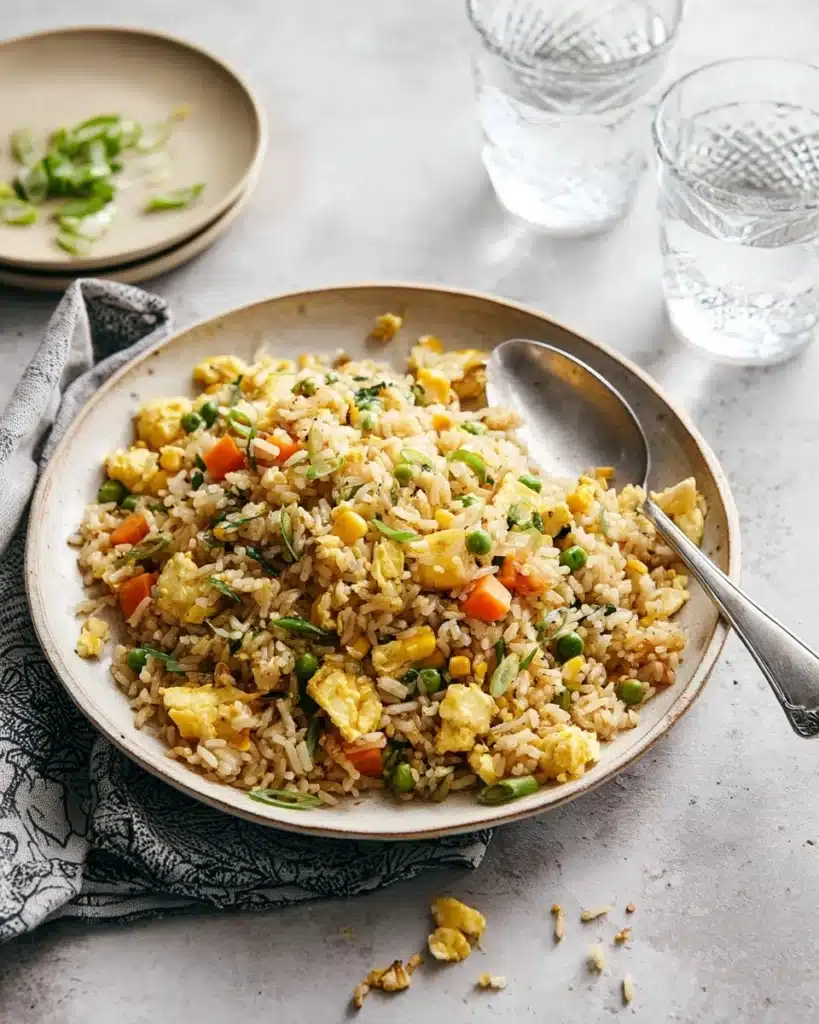THE EASIEST EGG FRIED RICE Recipe
