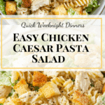 Chicken Caesar Pasta Salad Recipe