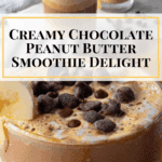 Chocolate Peanut Butter Smoothie Recipe