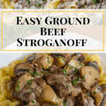 Ground Beef Stroganoff Recipe