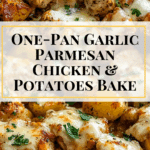 Garlic Parmesan Chicken and Potatoes (One-Pan Dinner) Recipe