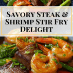 STEAK AND SHRIMP STIR FRY Recipe
