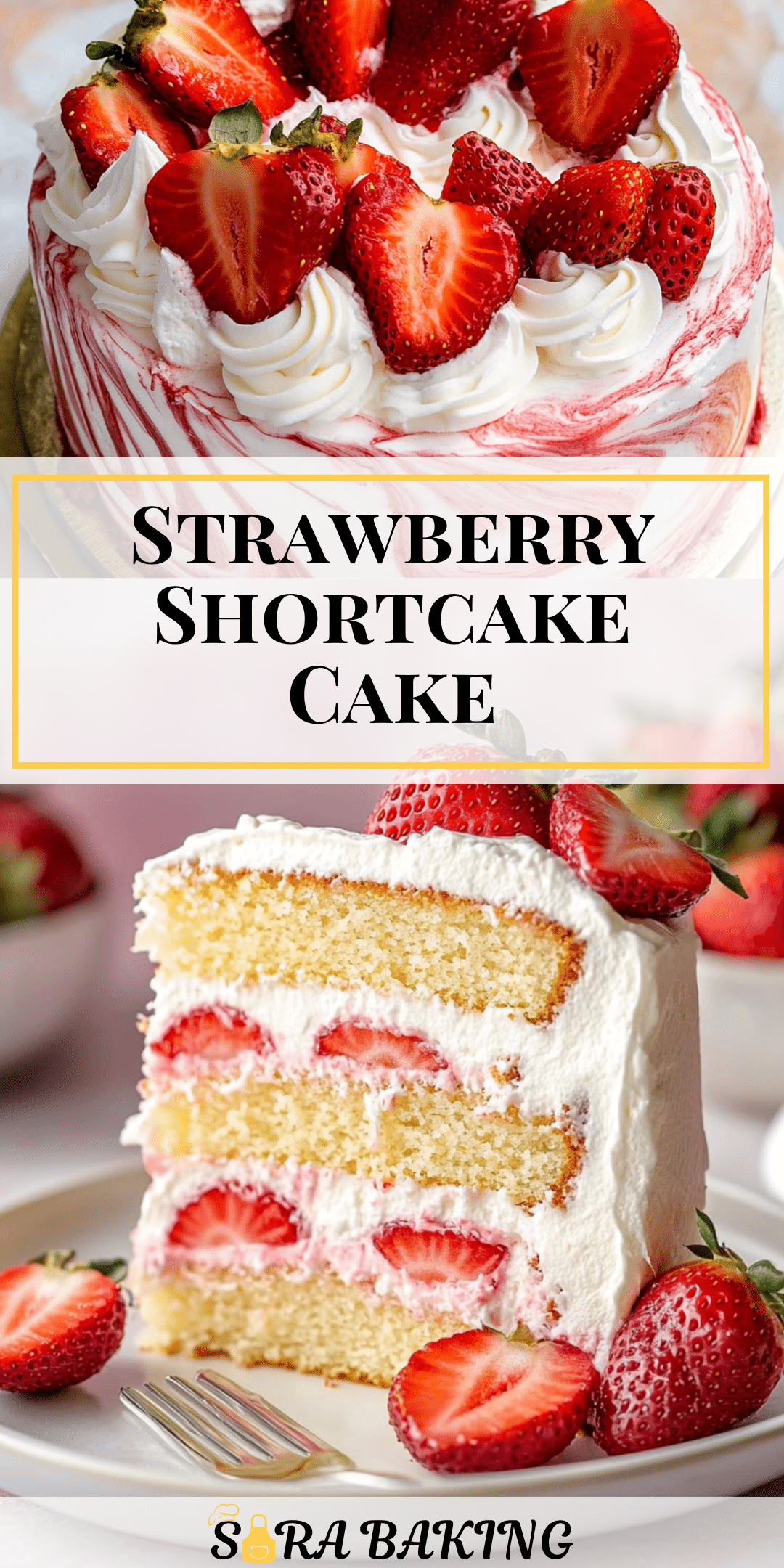 Strawberry Shortcake Cake Recipe - Irresistible Summer Dessert