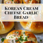 Korean Cream Cheese Garlic Bread Recipe