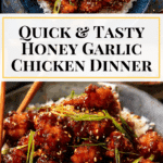 20 Minute Honey Garlic Chicken Recipe