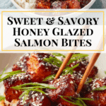 honey glazed salmon bites Recipe