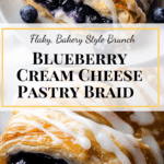 Blueberry Cream Cheese Pastry Braid Recipe