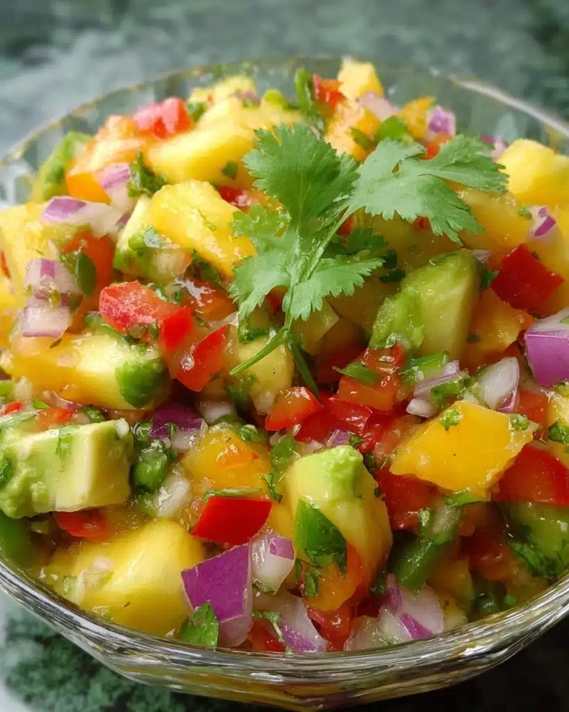 Peach Avocado Salsa Recipe