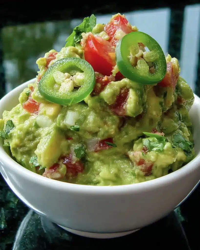 Traditional Mexican Guacamole Recipe