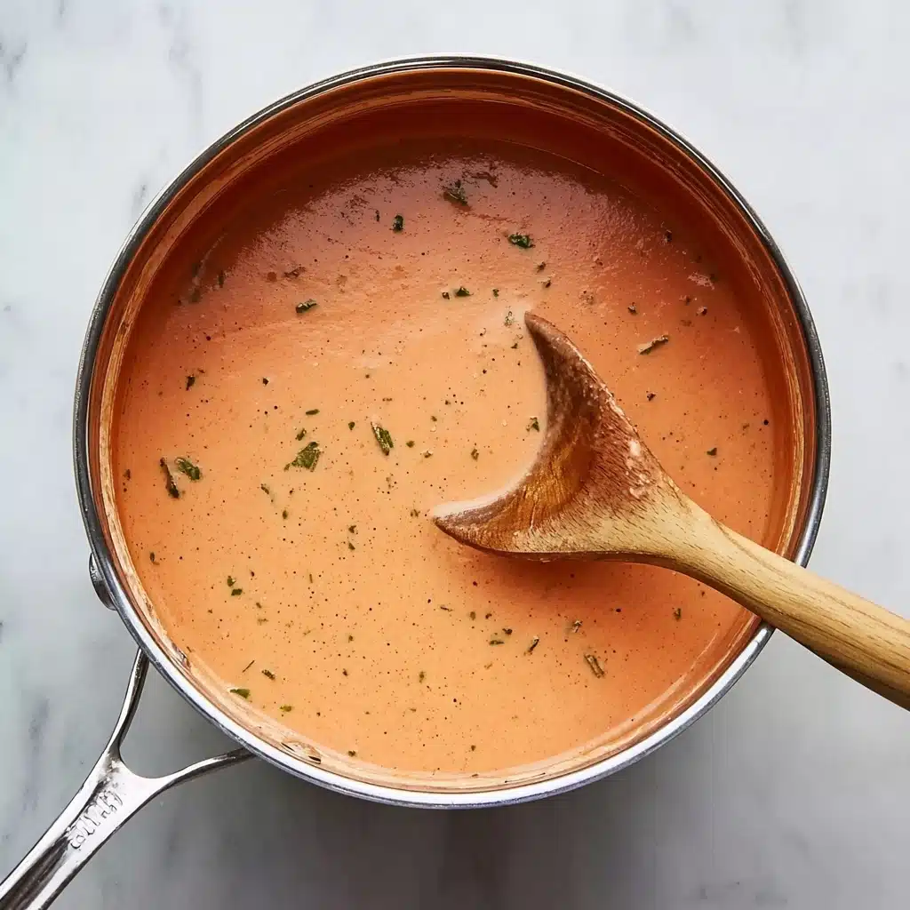 Rich and Creamy Tomato Basil Soup Recipe - Recipe Image