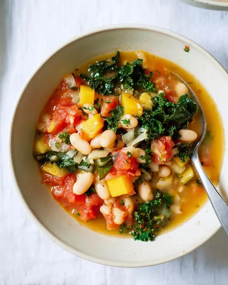 Summer Vegetable and White Bean Stew Recipe