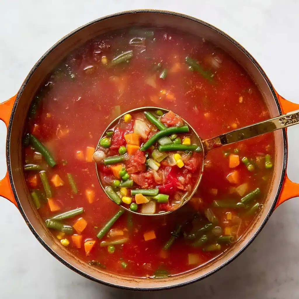 Quick and Easy Vegetable Soup Recipe - Recipe Image