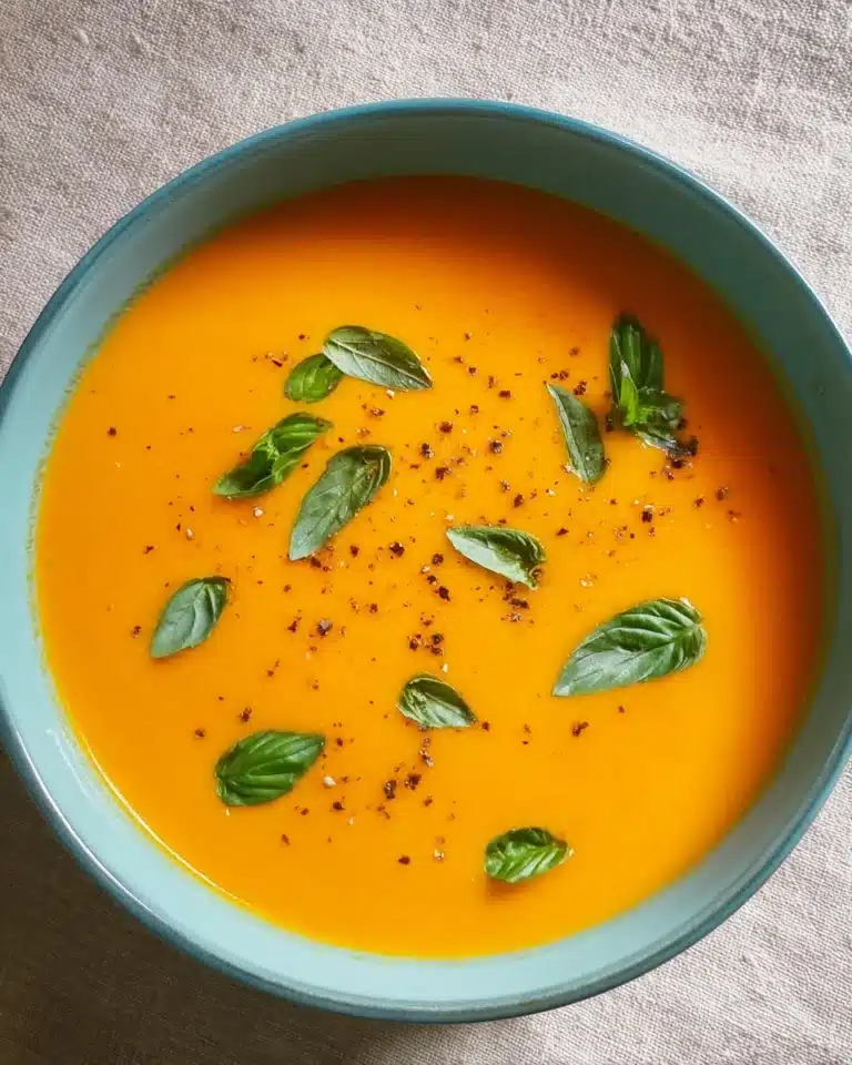 Red Pepper Soup Recipe