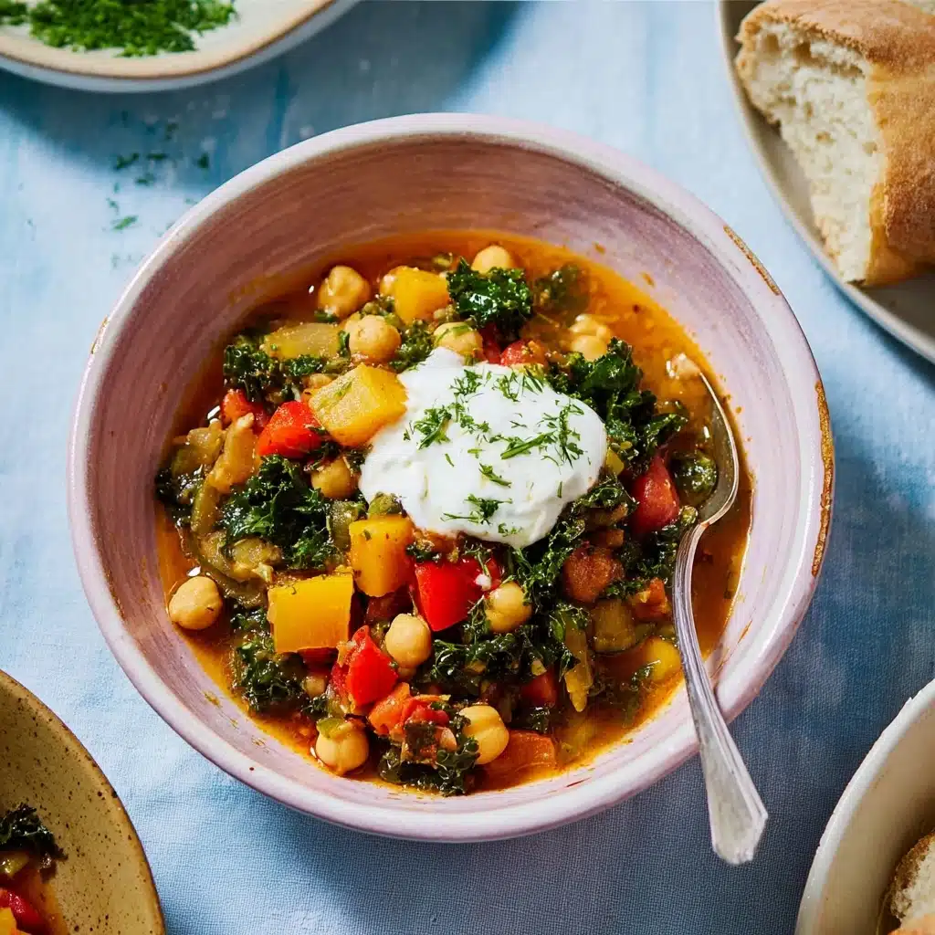 Summer Vegetable and White Bean Stew Recipe - Recipe Image