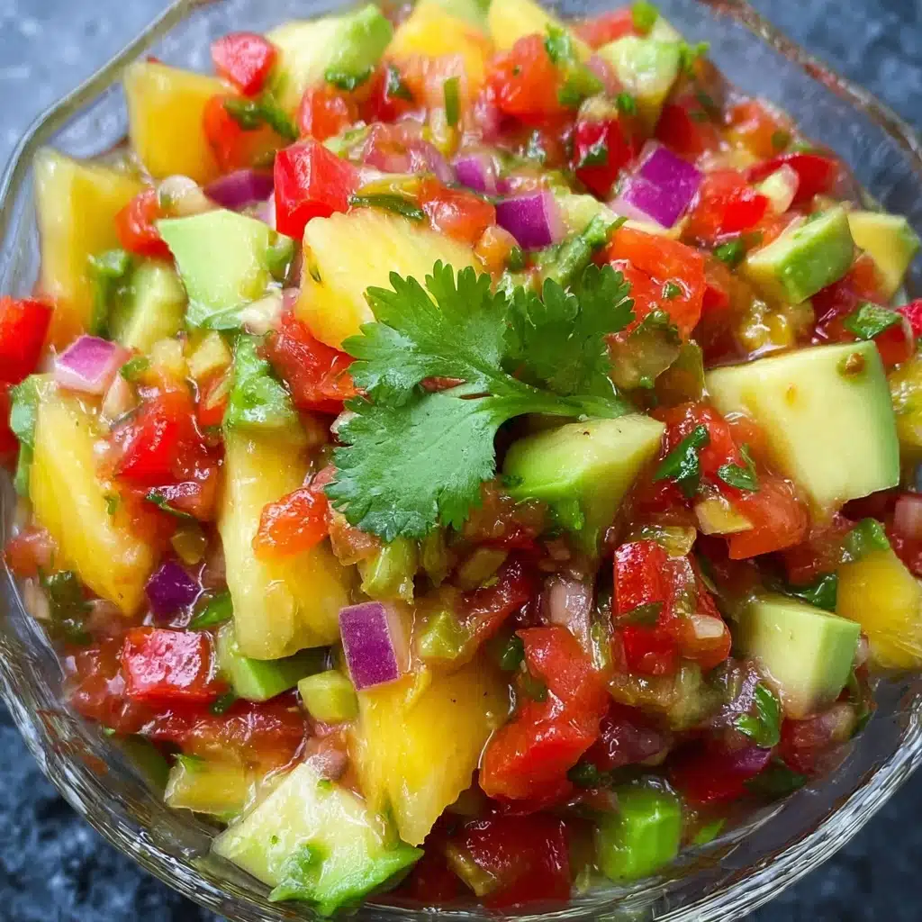 Peach Avocado Salsa Recipe 5 Peach Avocado Salsa Recipe - Recipe Image