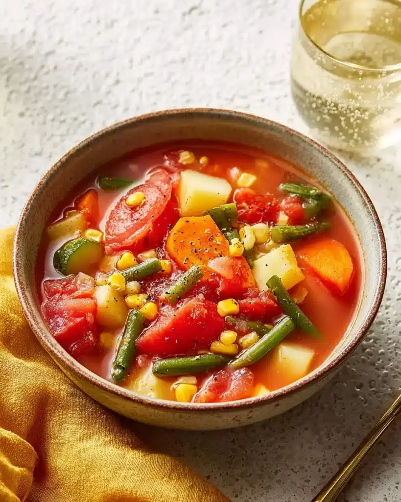 Quick and Easy Vegetable Soup Recipe