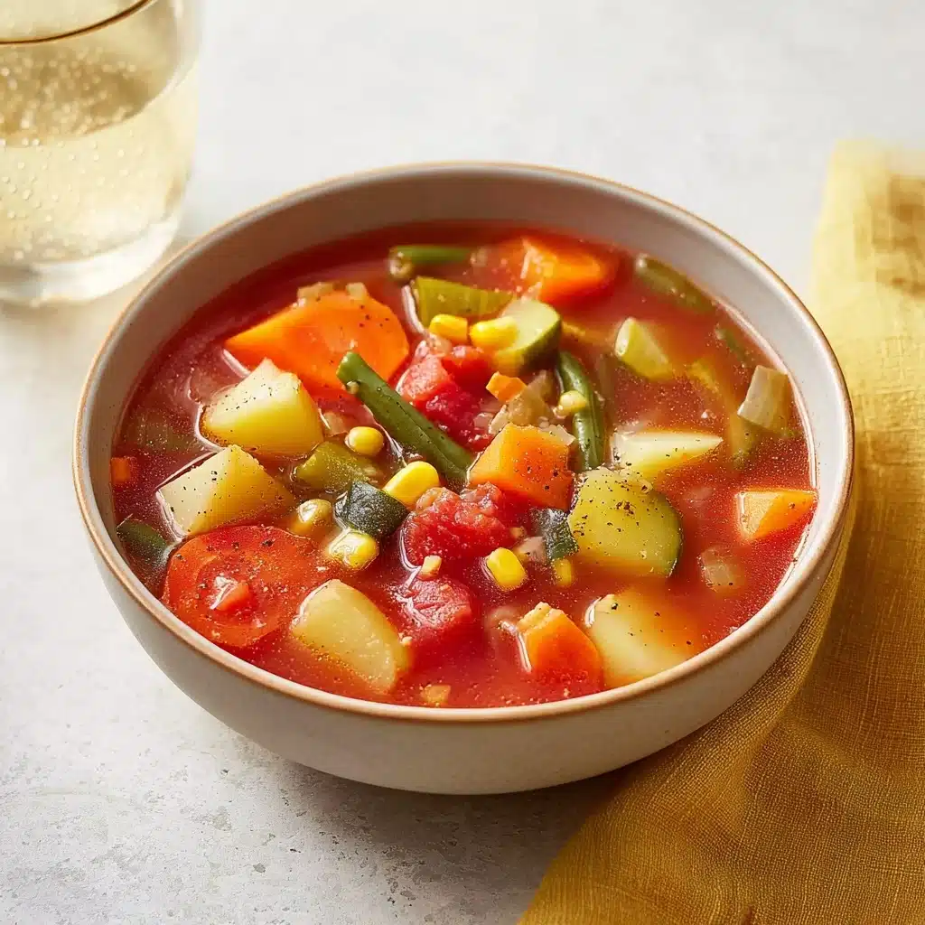 Quick and Easy Vegetable Soup Recipe - Recipe Image