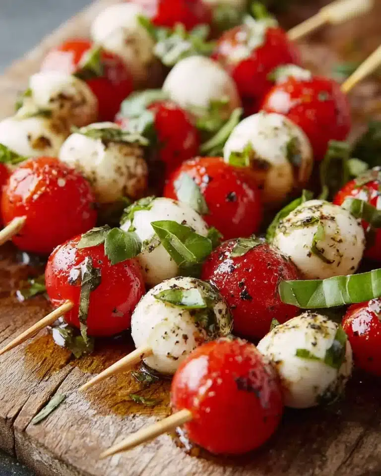 Best Caprese Skewers Recipe