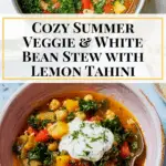 Summer Vegetable and White Bean Stew Recipe