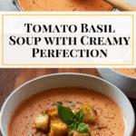 Rich and Creamy Tomato Basil Soup Recipe