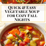 Quick and Easy Vegetable Soup Recipe