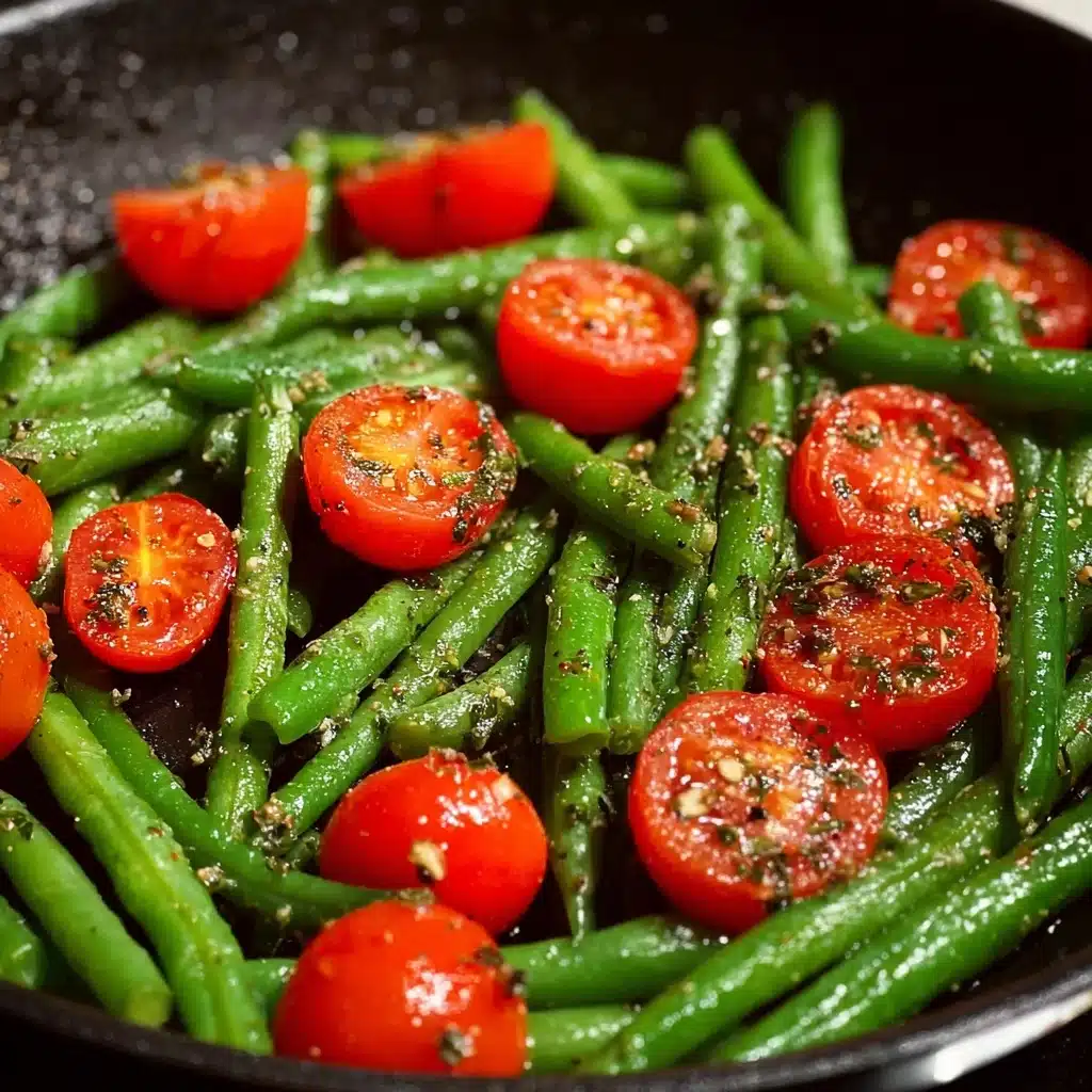 Green Beans with Cherry Tomatoes Recipe - Recipe Image
